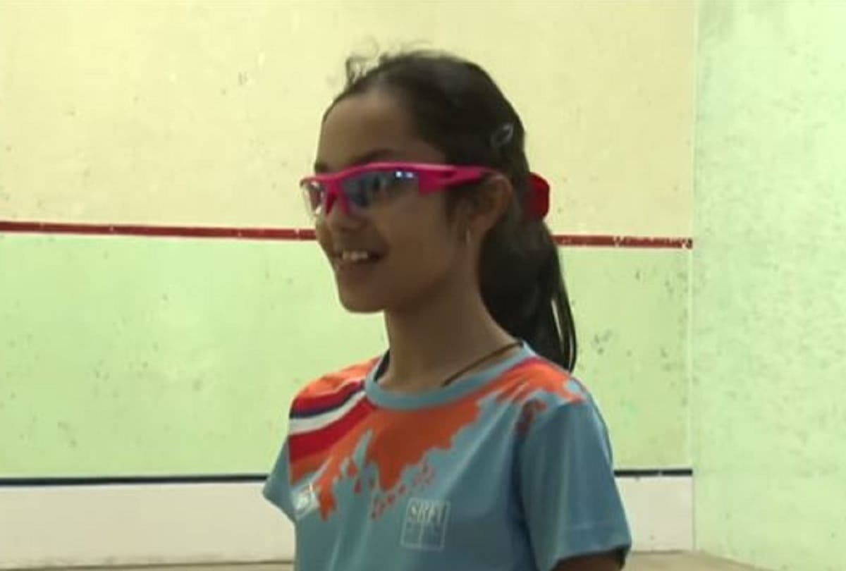 13 year old Anahata Singh won two consecutive squash titles of Sanjay Gupta Memorial Tournament