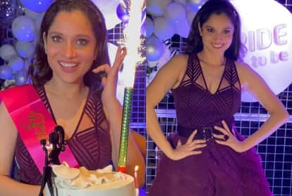 ankita lokhande enjoyed bachelor party with rashami desai mrunal thakur and other celebs see pictures