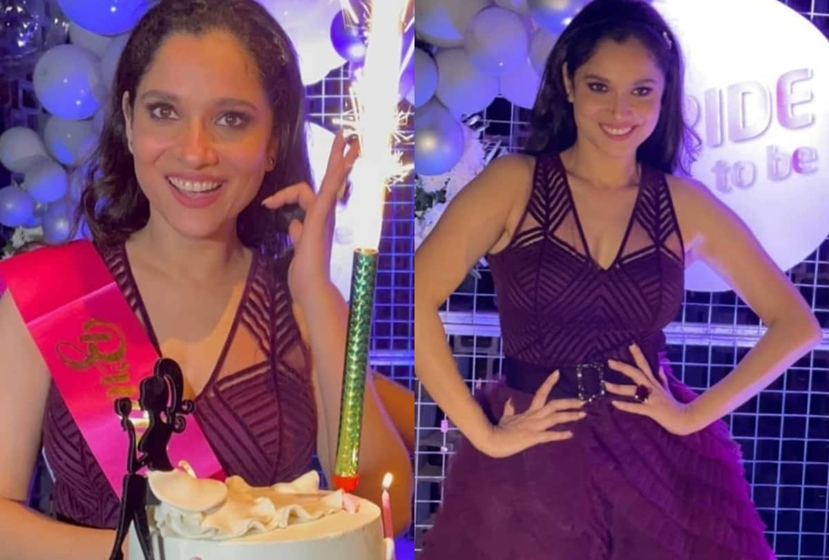 ankita lokhande enjoyed bachelor party with rashami desai mrunal thakur and other celebs see pictures