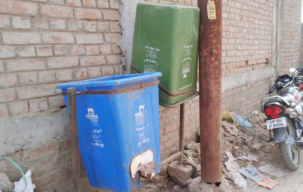Millions of dustbins became garbage, hundreds disappeared