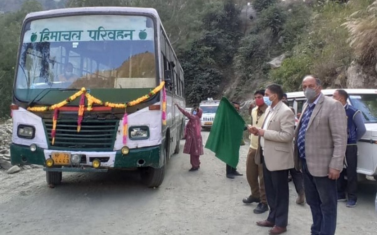 Bus trial from Orumod to Kakiana