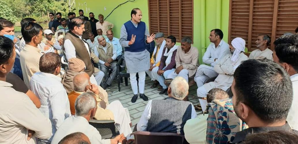 cabinet minister did public relations in villages