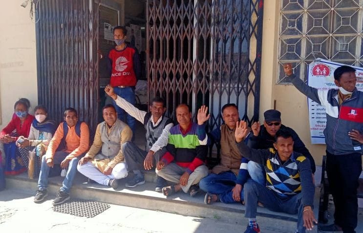 Protest Over Weak Health Services