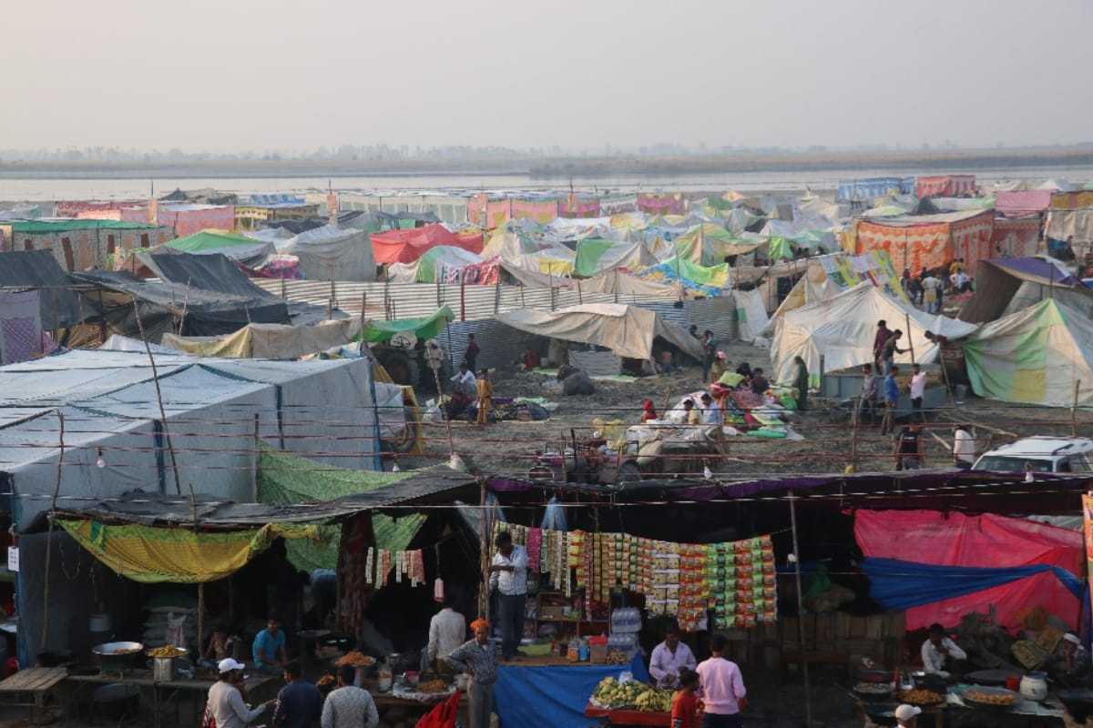 Ganga fair  has become the Fair of faith on kartik purnima Ganga Snann,  see in Pictures