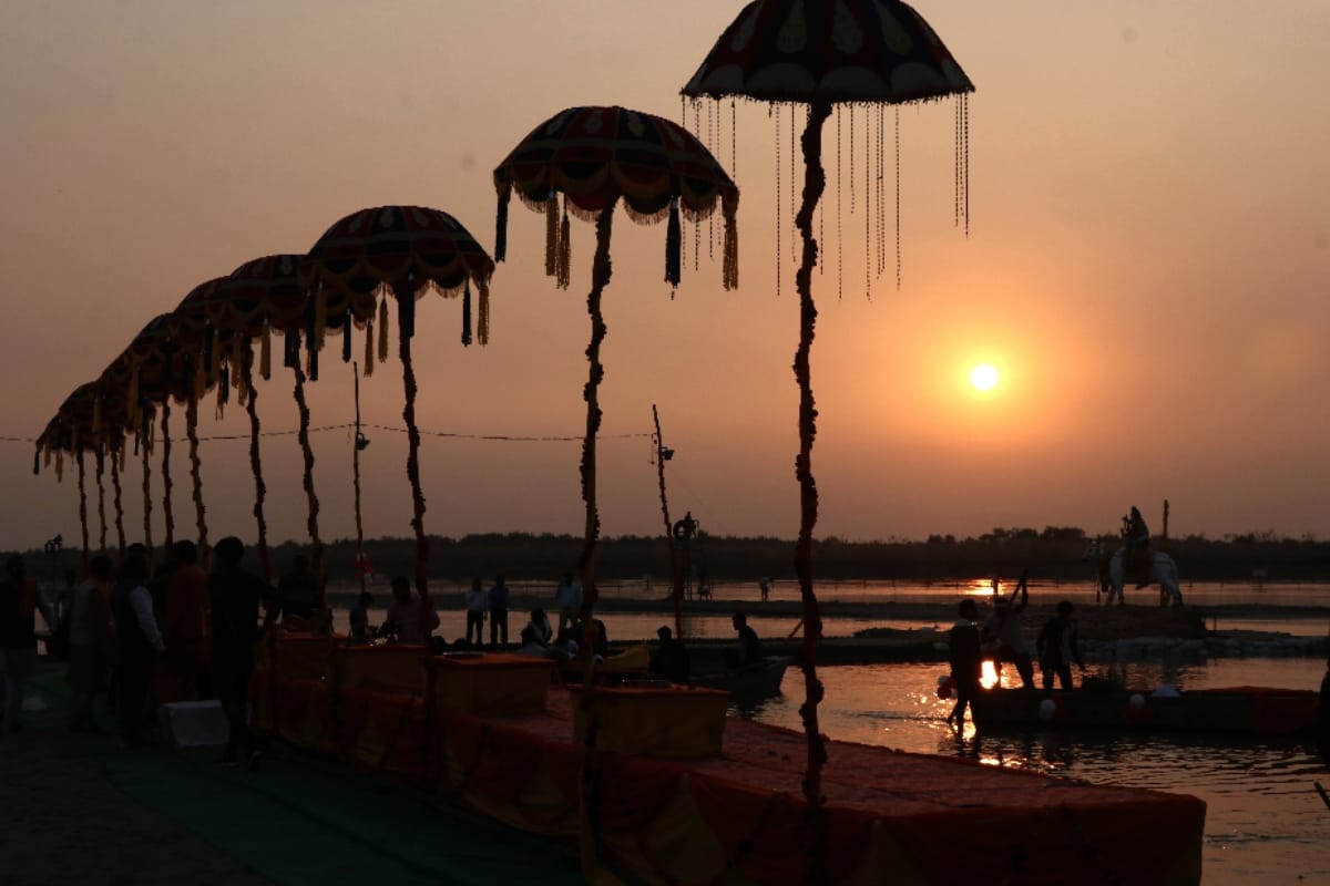 Ganga fair  has become the Fair of faith on kartik purnima Ganga Snann,  see in Pictures