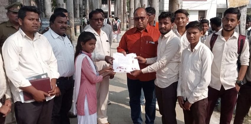 Students staged a sit-in to conduct student union elections
