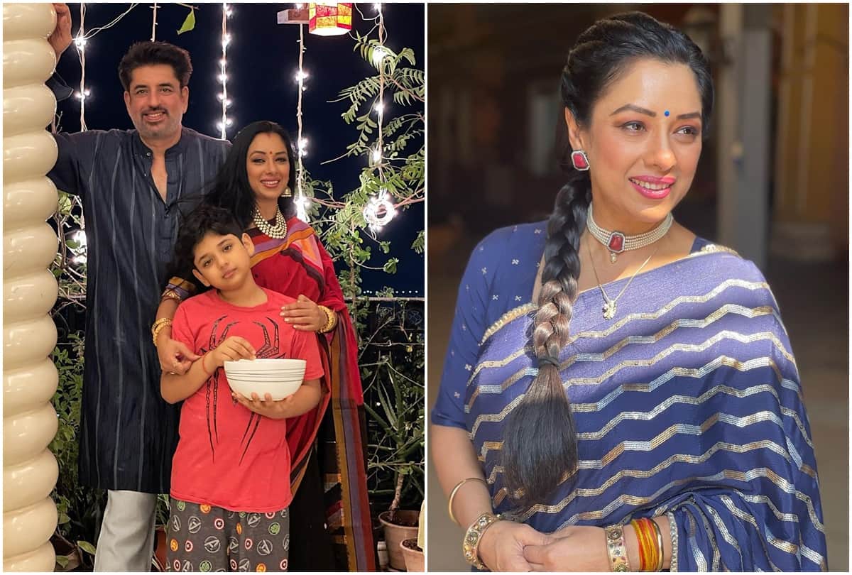 Social Media: Rupali Ganguly was seen giving a beautiful pose in a pink sari fans lost their hearts at the sensuous style