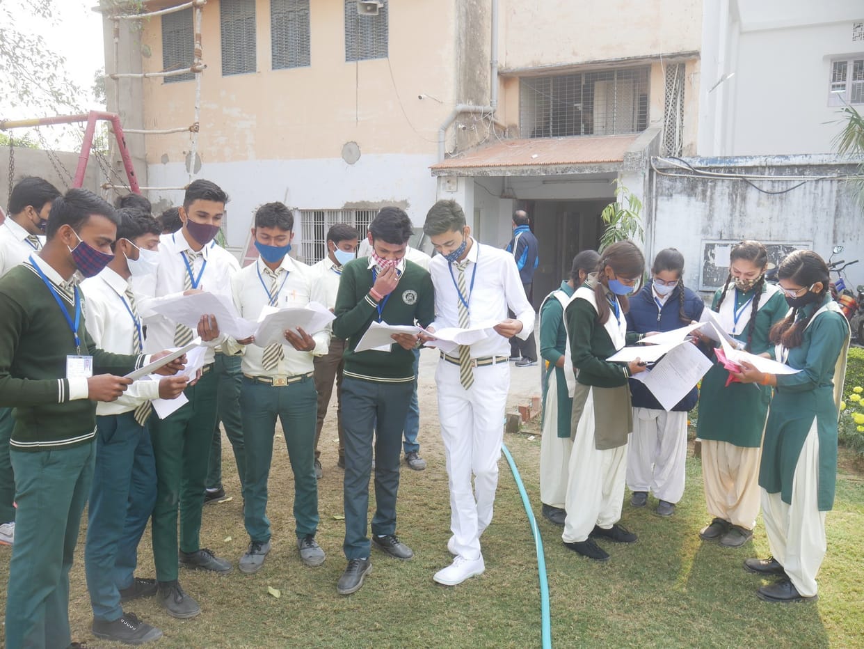 CBSE board exam started with computer science