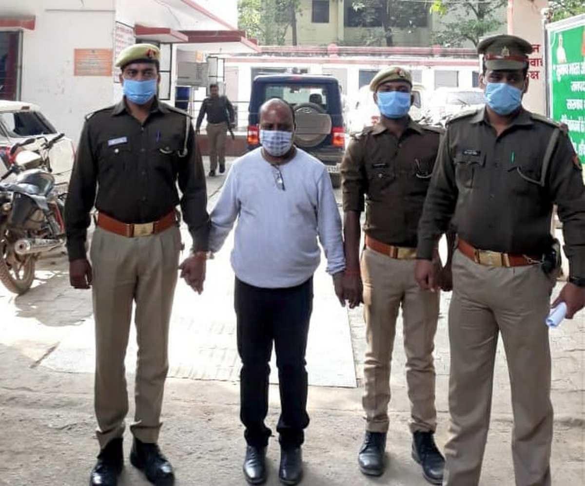 neet forgery: absconding accused arrested from tripura came in contact with reward of 20 thousand and took help of solver