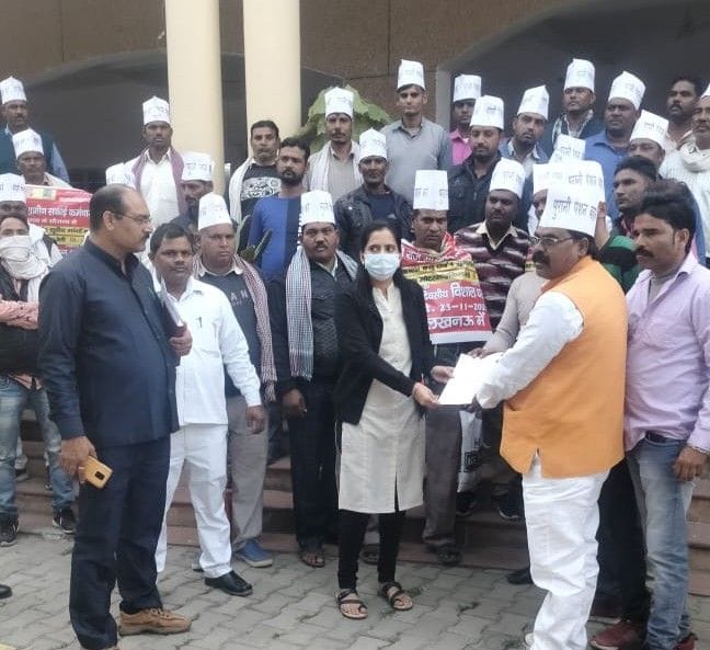 Hathras: Bike rally on five-point demands