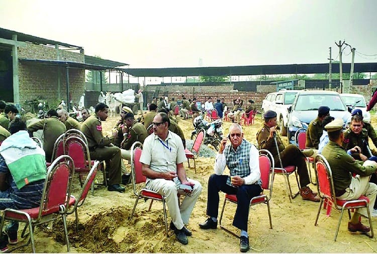 Village Sui decorated to welcome the President