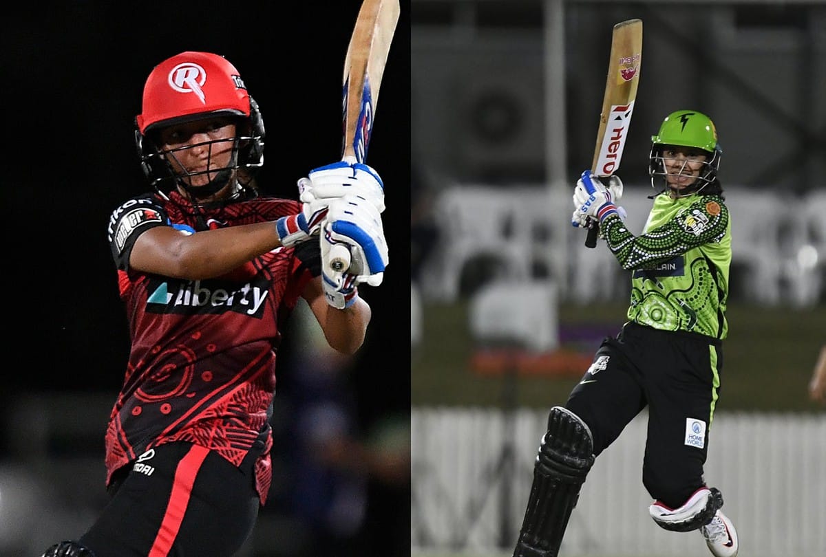 Womens Big bash league 2021 smriti mandhana hits century harman score fifty