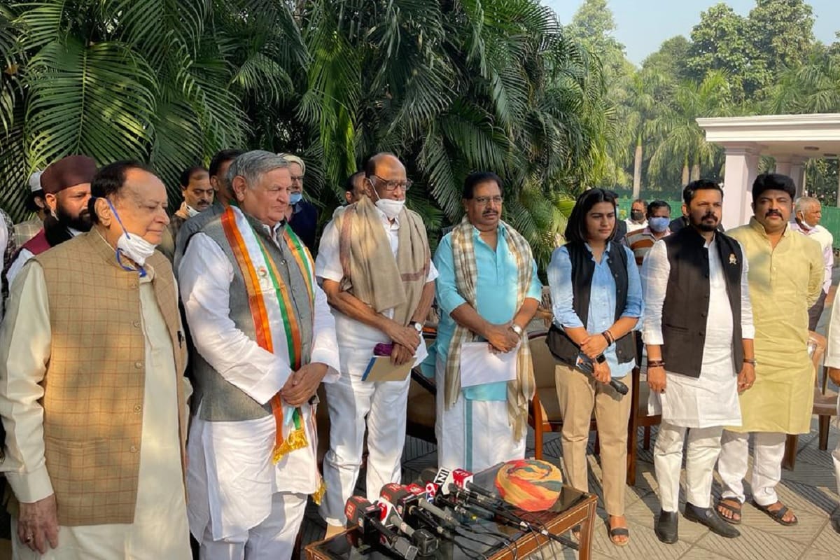 former congress leader and ex Delhi Assembly speaker Yoganand Shastri joins NCP