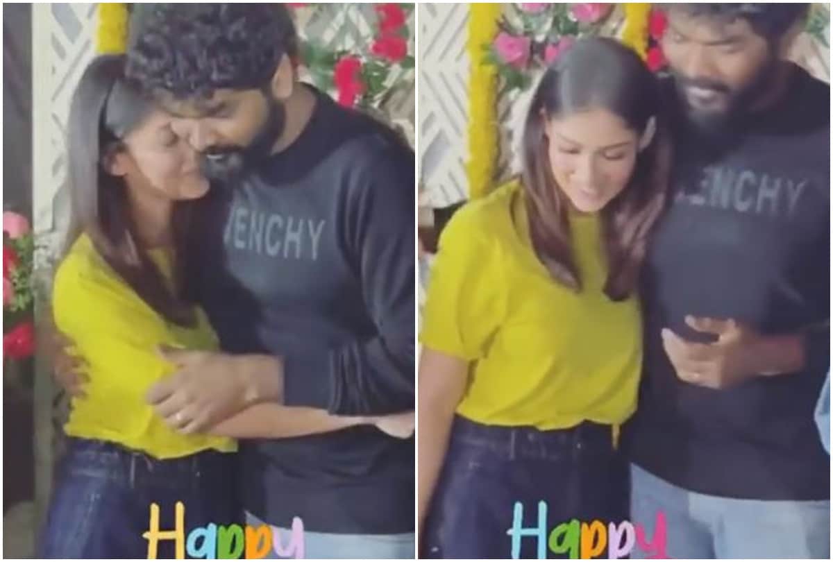 Nayanthara celebrated her birthday with fiancee and film director vignesh shivan see photos and videos
