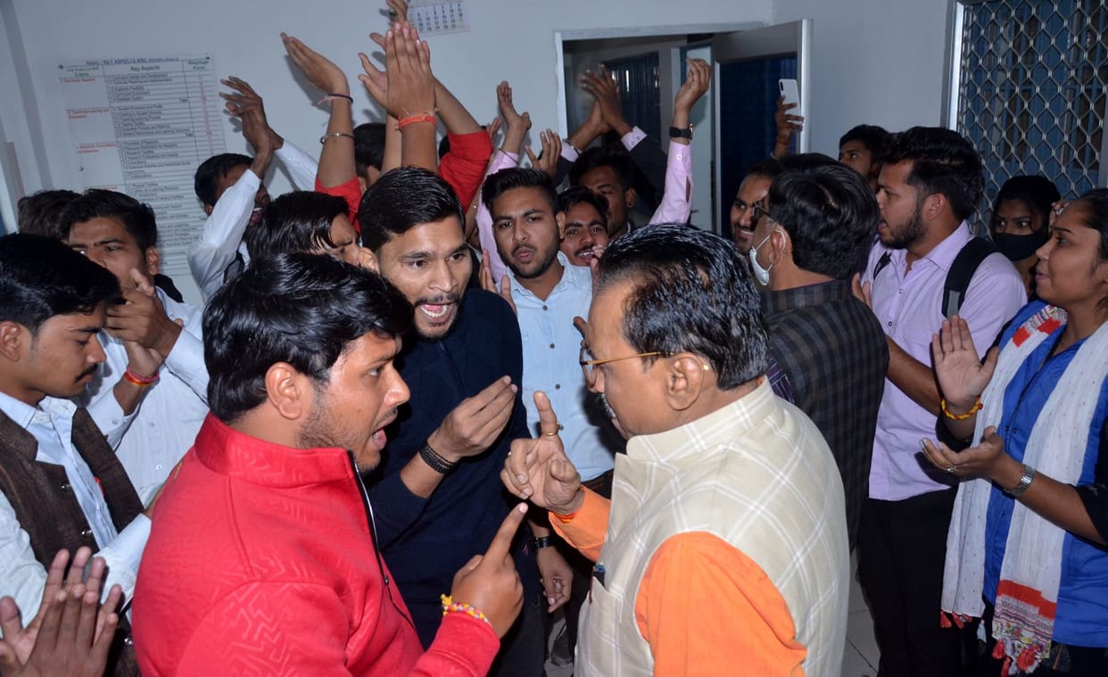 Furore over illegal recovery in SV College