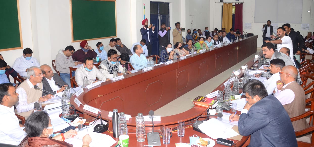 The meeting of the house ended without passing any agenda
