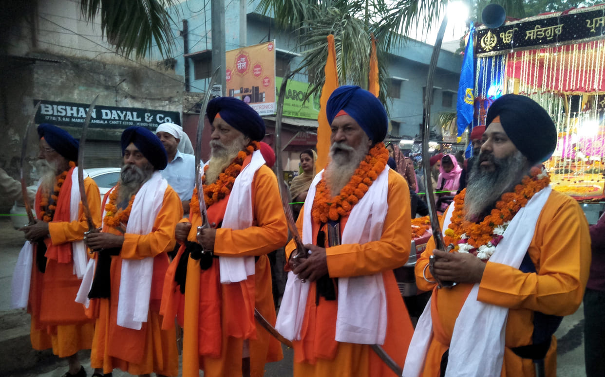 Guru's teachings were praised in Nagar Kirtan