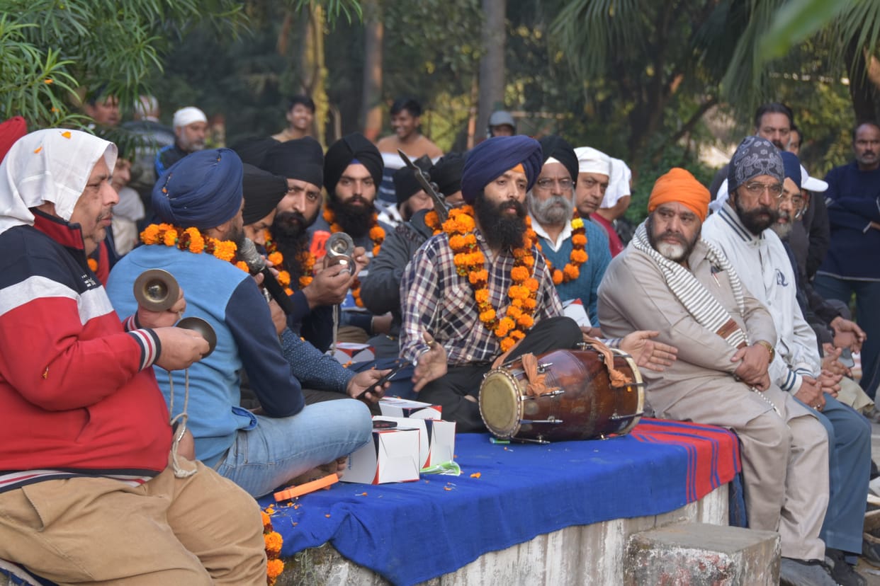 Radha Kunj Morning family celebrated Guruparb with pomp