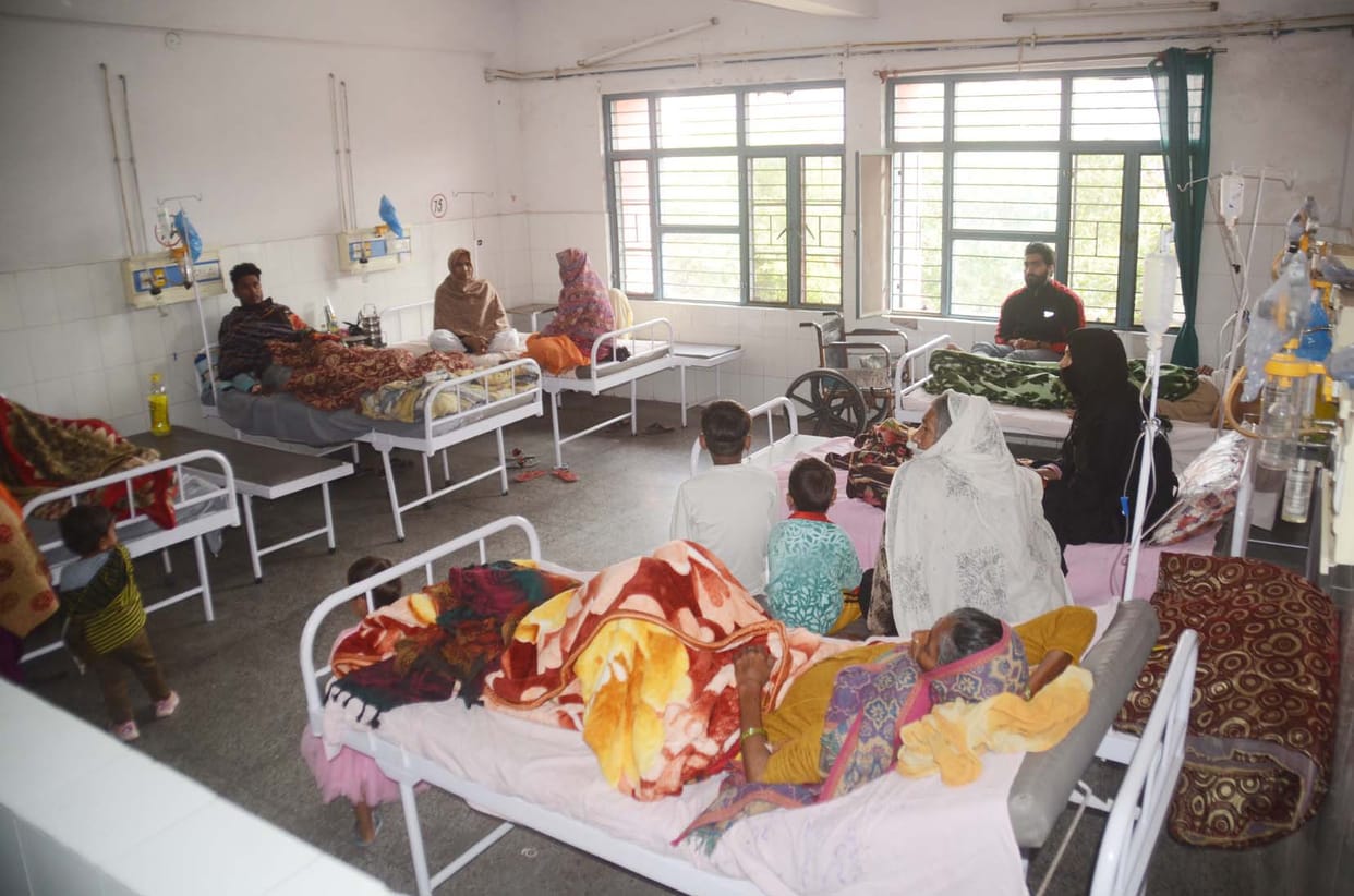 The havoc of dengue and viral is not stopping, the hospital is full