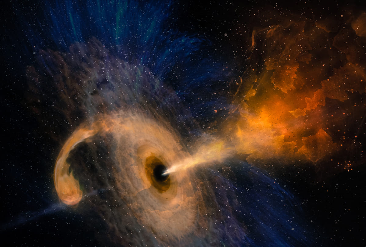 Big success for scientists Black Hole can make gold know the all details about this