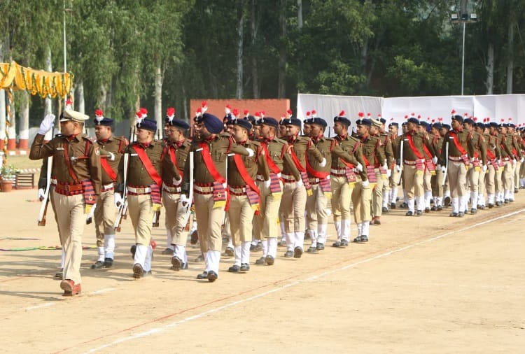 Chandigarh Police Organized Foundation Day Parade