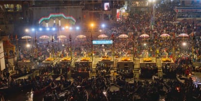 dev deepawali 2021 varanasi supernatural scenes will seen ganga ghats kashi with light of 15 lakh deepak