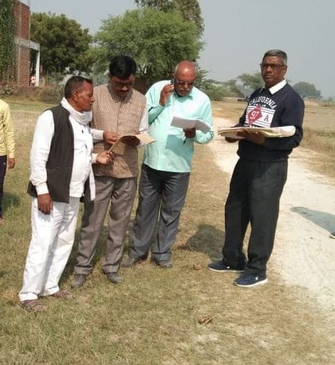 Land marked for 63 rehabilitated Bengali Hindu families in Bhaisaya, Kanpur Dehat