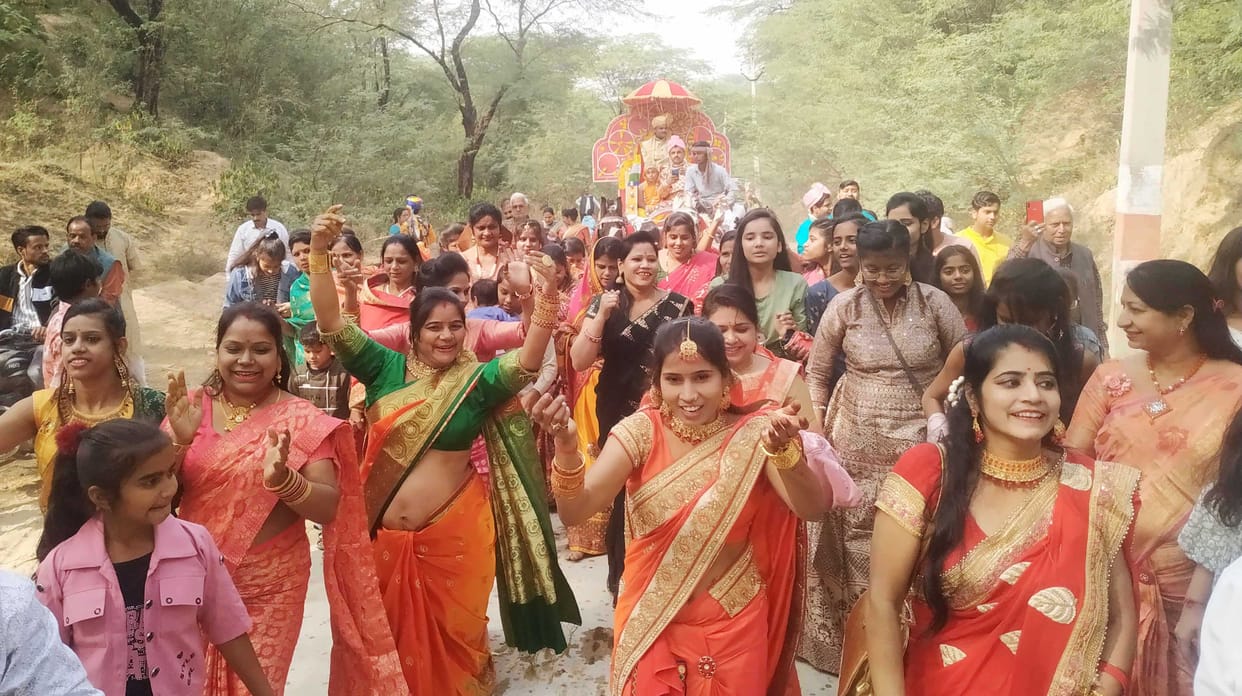 Panchkalyanak Festival: Livestock will be saved by adopting vegetarianism: Muniraj