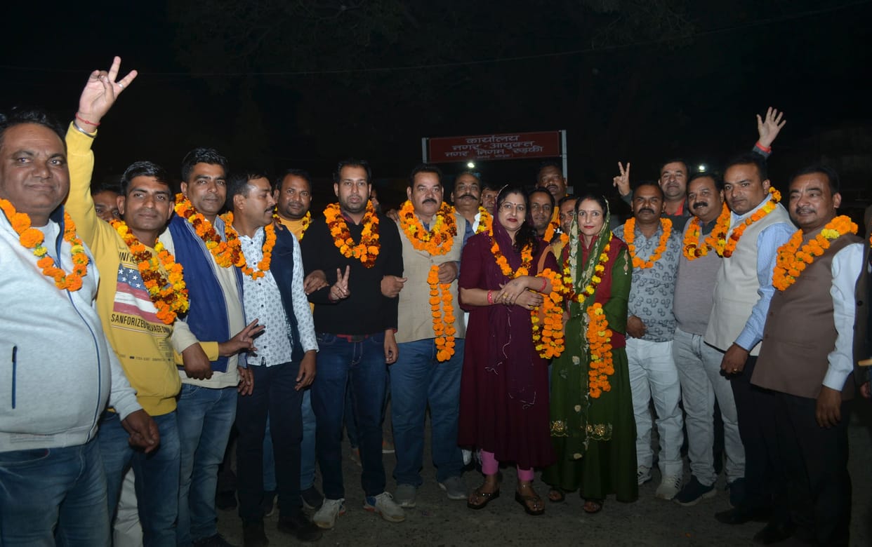 The unity of the councilors of Roorkee Municipal Corporation paid off