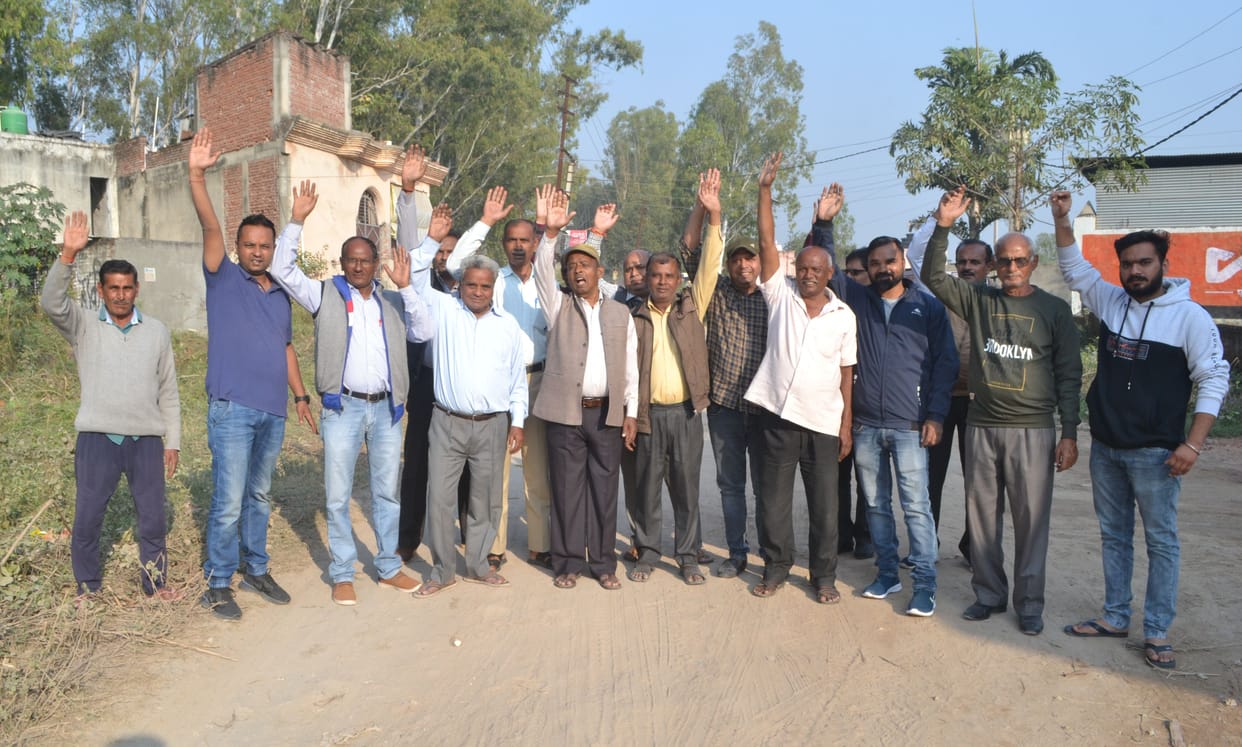 Anger erupted over the condition of the road