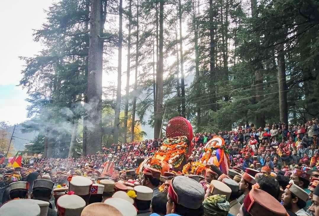 After fourteen years, Bijli Mahadev reached Dhungri to meet Mata Hidimba