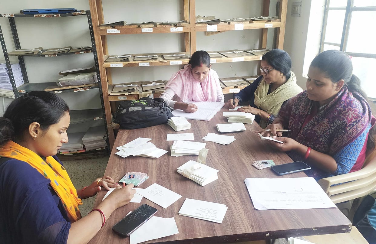 Election cards will reach voters' homes