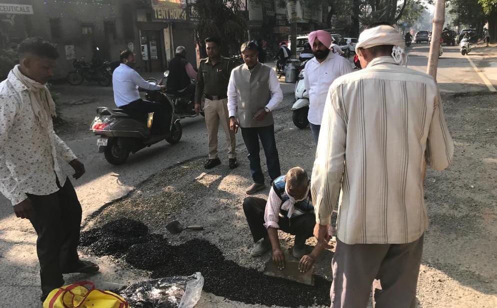 Roads will be repaired from 20.47 lakhs, Yamunanagar