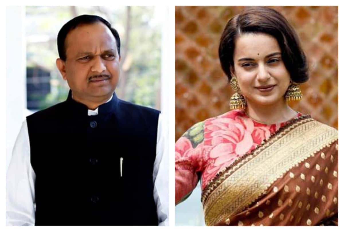 Shivsena leader Krupal Balaji Tumane targets kangana ranaut over her statement on gandhi ji