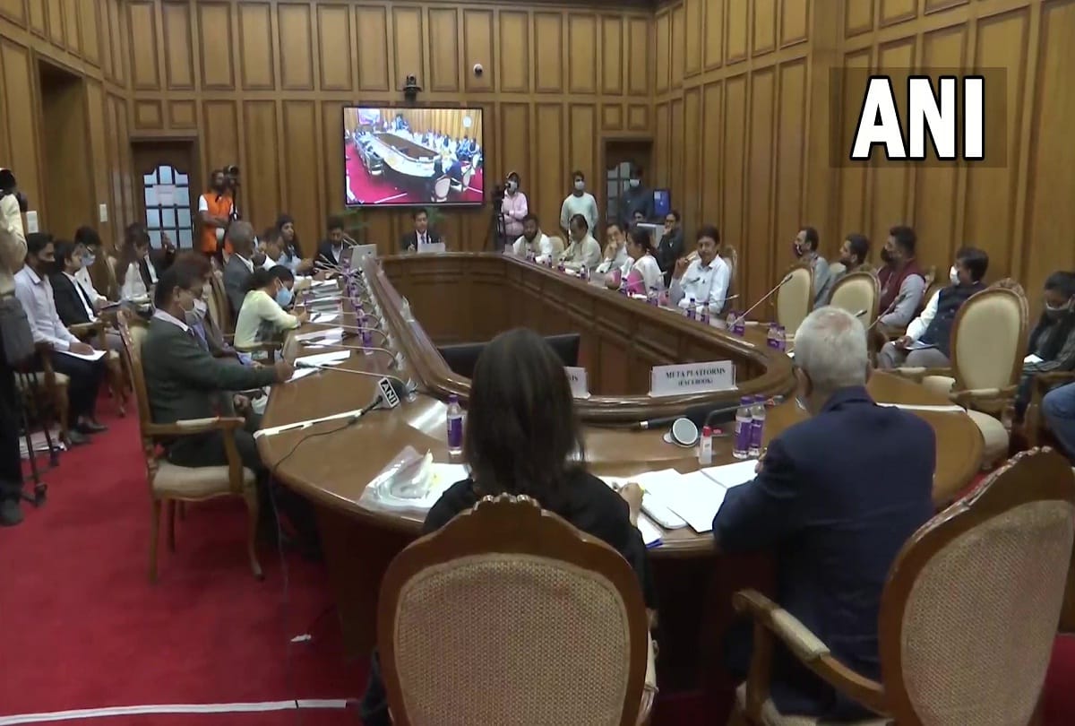 Delhi Assembly Committee on Peace and Harmony examine Facebook India officials Shivnath Thukral and GV Anand Bhushan