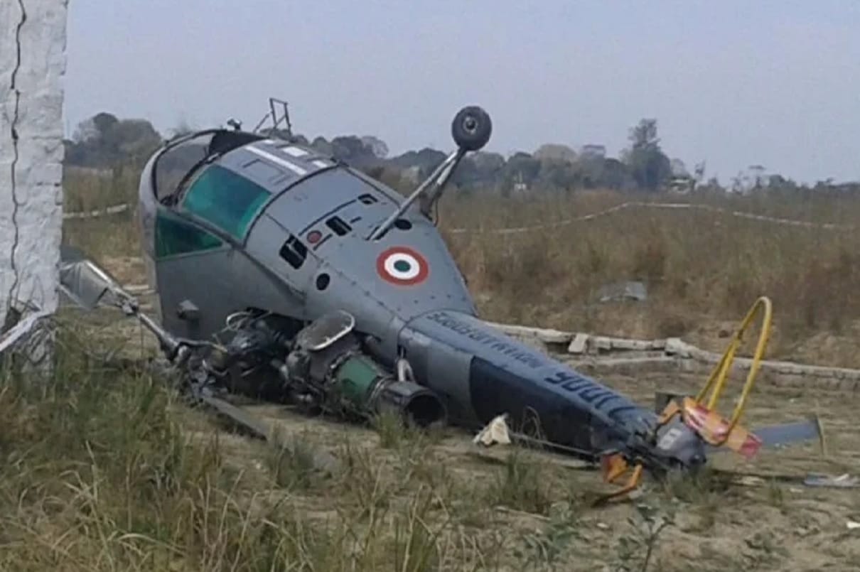 jammu kashmir: Army chopper crashes in gurej Bandipora
