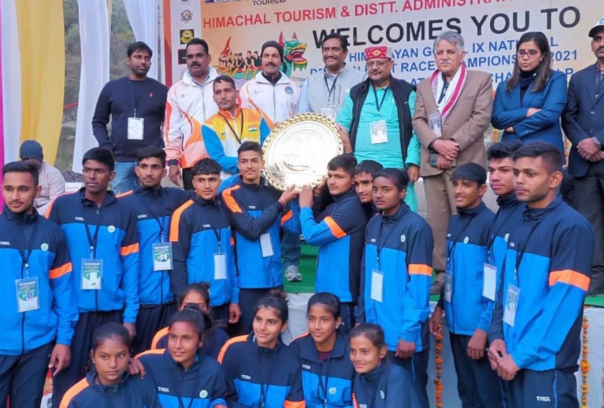 karnataka win gold medal and jammu win silver medal in Himalayan Goral 9th National Dragon Boat Race Championship 2021 in chamba himachal pradesh