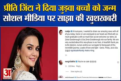 preity zinta becomes mother of twins shares good news on her instagram account
