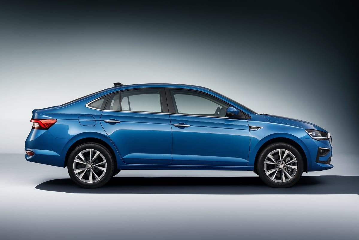 Skoda Slavia mid-size sedan global debut in production avatar skoda slavia specification interior features dimensions