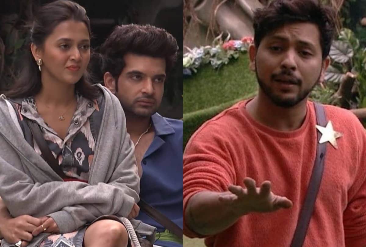 Bigg Boss 15 karan kundrra gets angry on Nishant bhatt after he makes tejasswi prakash cry actor says be in your limits