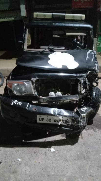 Speeding truck crushes Phantom squad soldiers admitted to hospital condition of two critical in Varanasi