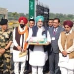 गुरुद्वारा श्री करतारपुर साहिब से लौटे उपमुख्यमंत्री सुखजिंदर रंधावा।