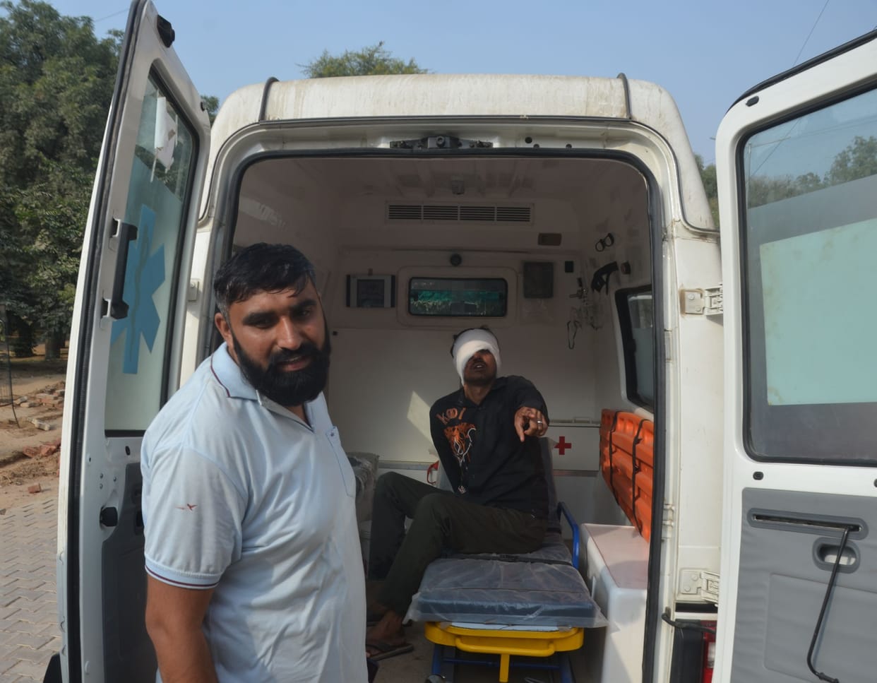 After a dispute in the village, two parties clashed in the ward of the Civil Hospital, one serious, PGI refer
