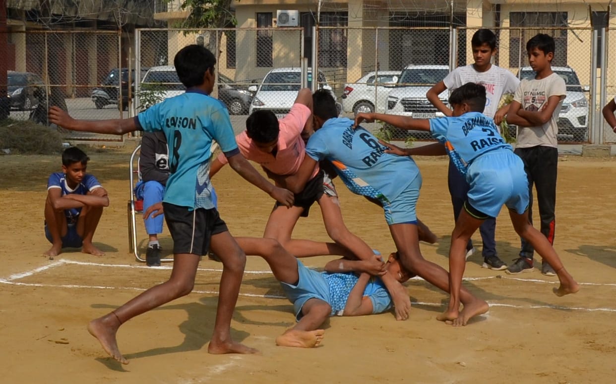 Gharaunda in Kabaddi and Karnal Khand dominated in Volleyball