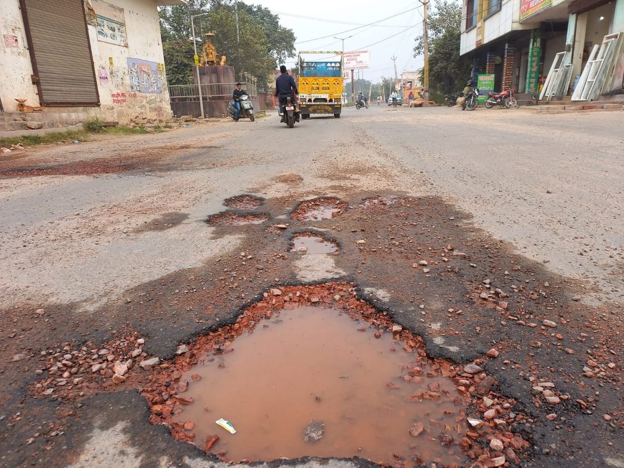 PWD got the road repaired, uprooted in three days