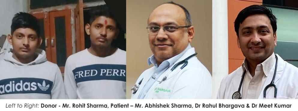 Younger brother saved elder brother's life by donating stem cells