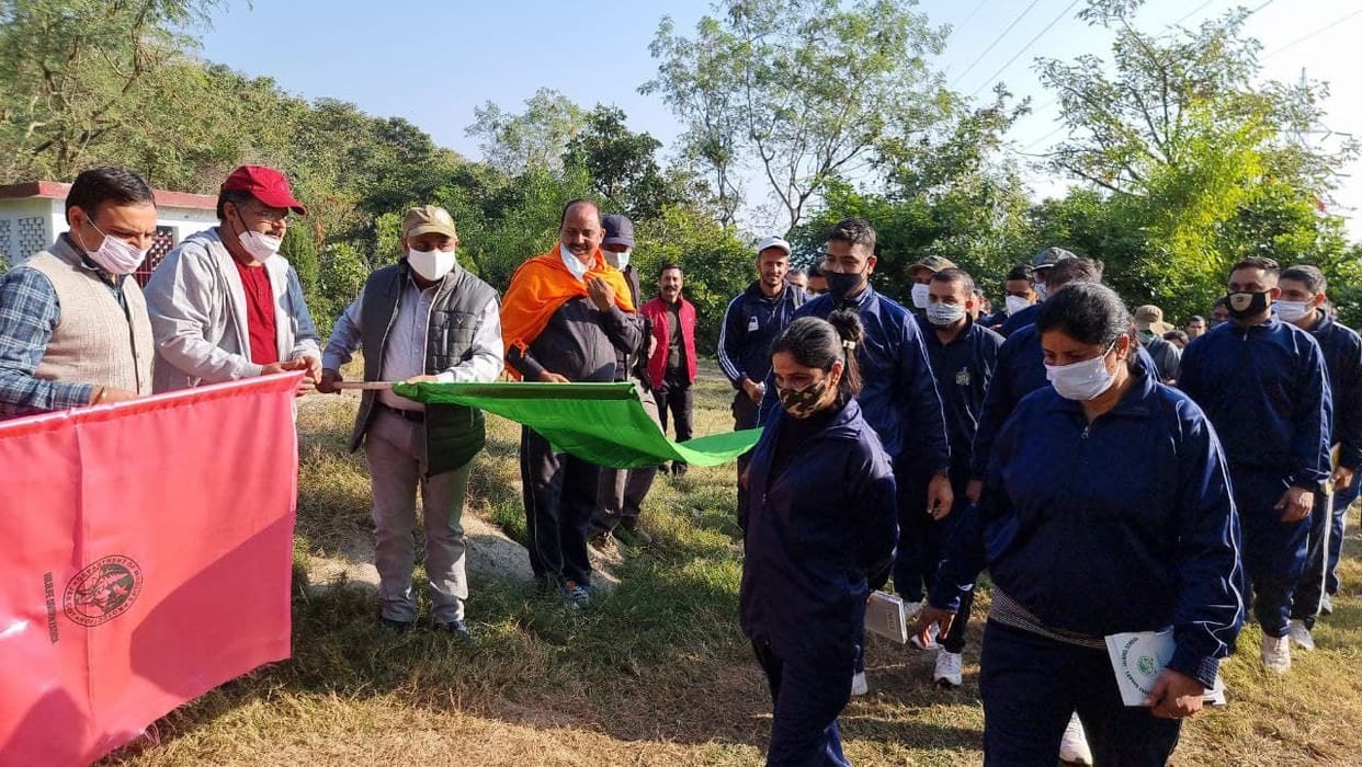 Wildlife Department opened track route in Jasrota Wildlife Sanctuary