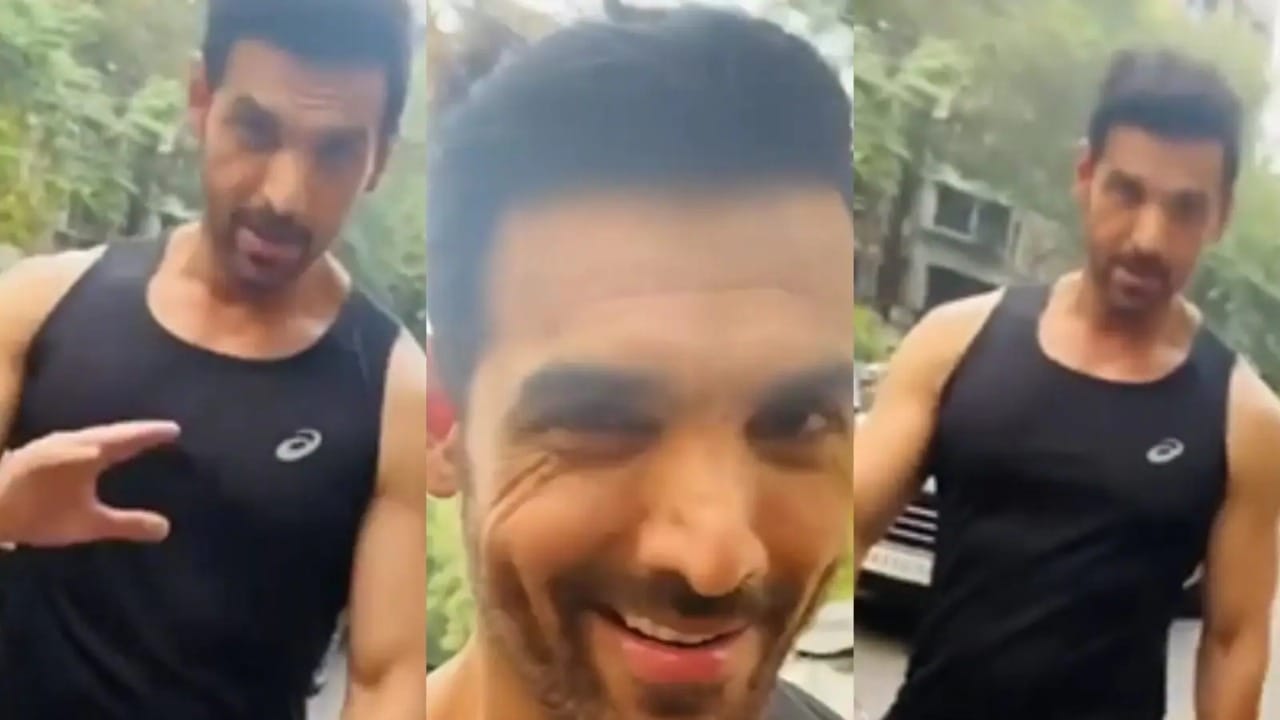 John Abraham snatches fan’s phone for filming him, watch the video