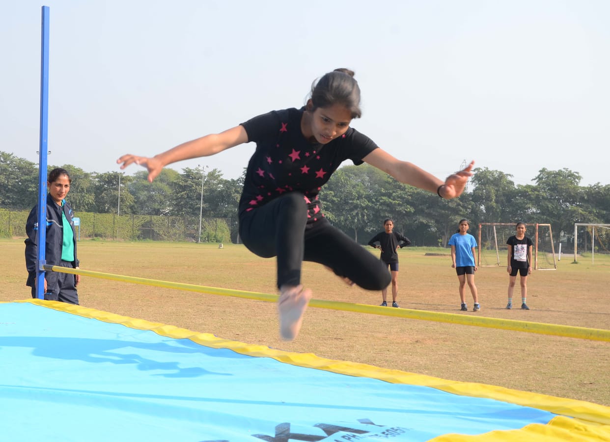 Women players showed talent in district level competitions