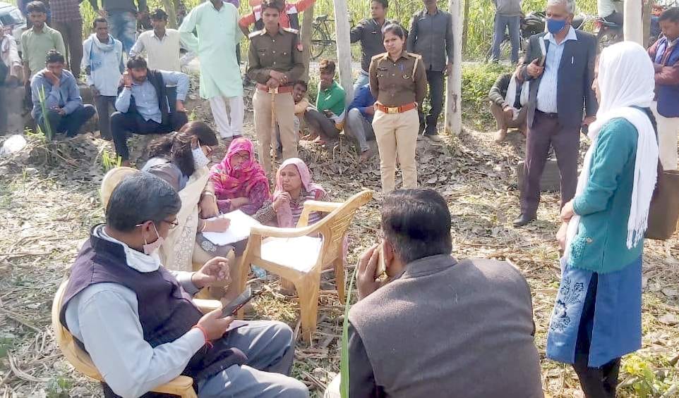 Administration team vacated the disputed land